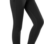 baleaf Women's Fleece Lined Leggings Thermal Warm Winter Tights High Waisted Yoga Pants Cold Weather with Pockets
