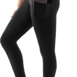 SINOPHANT High Waisted Leggings with Pockets Women, Buttery Soft Elastic Tummy Control Stretchy